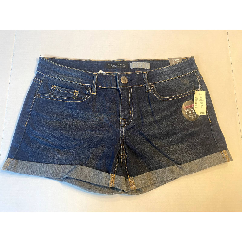 NWT Aeropostale Size 8 Midi Jean shorts